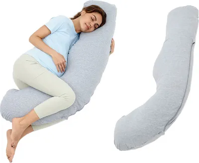 Image de Momcozy coussin de grossesse en forme de J
