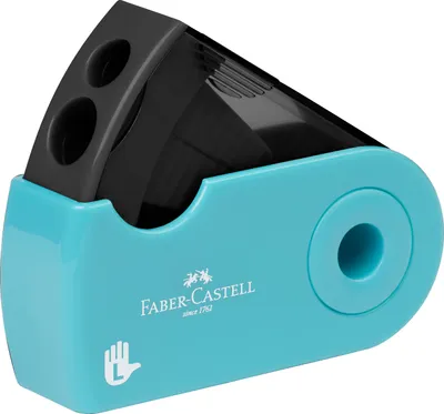 Produktbild von FABER-CASTELL Spitzer Doppelspitzdose Sleeve L-Handed