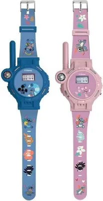 Image de Montre Digitale Talkie-Walkie Stitch, Portée 200m, Boussole, Lampe de Poche, Affichage Numérique