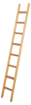 Produktbild von Iller Holz Anlegeleiter Bauleiter mit Vierkantholmen 6 Sprossen