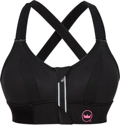 Produktbild von Shefit Sport-Bh Schwarz Mit Pink Starker Halt Verstellbar L