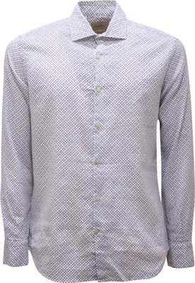 Image de 7043Au Camicia Uomo Brookfsfield Homme Lin/Coton Chemise Slim