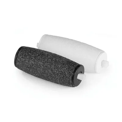 Immagine prodotto di Set di rotelle di ricambio VITALmaxx, 4 pezzi - bianco/nero
