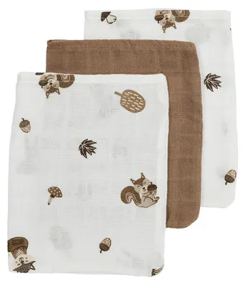 Produktbild von Meyco Waschhandschuh 3er Pack Musselin 20 x 17