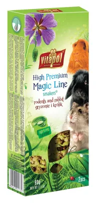 Produktbild von Vitapol Smakers Nagetiere und eine Kaninchen-Gurke-Zauberlinie [ZVP-1173] 90g