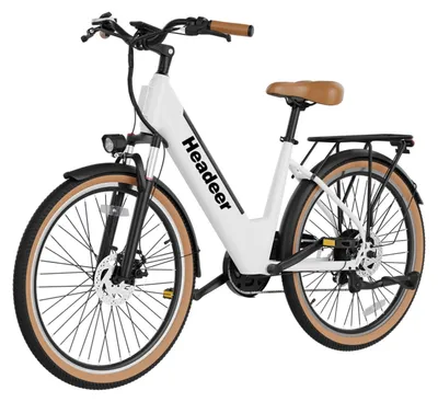 Produktbild von E-Bike HEADEER BD26195 - Batterie 48V11.5AH 26" Scheibenbremse - Weiß