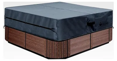 Produktbild von Wasserfeste, robuste Whirlpool-Abdeckung mit UV-Schutz für Whirlpool (210,8 cm (L) x 20,3 cm (B) x 20,8 cm (H), dunkelgrau)