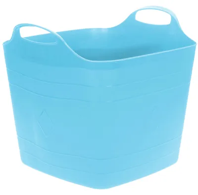 Produktbild von Flexibler Eimer - blau - 15 Liter - Kunststoff - 30 x 29 cm