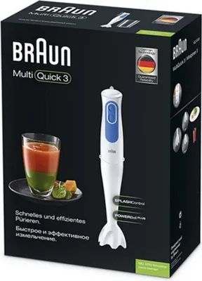 Immagine prodotto di Frullatore impermeabile Braun MQ3000WH Bianco