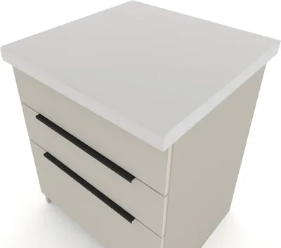 Produktbild von Küche Arbeitsplatte maßgeschneidert 38mm weiß 30 cm