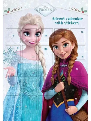 Immagine prodotto di Calendario dell'Avvento Frozen con adesivi