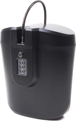 Produktbild von Aga Tragbarer Sicherheitsbox Schwarz