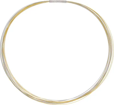 Produktbild von Boccia Halsreif 0859-0342 Titan Gold plattiert