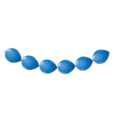 Obrázok produktu pre Folat 08451, Girlanda, Latex, Modrá, Narodeniny, Chlapec, 3000 mm