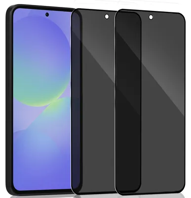 Produktbild von 2-Pack Samsung A36 Displayschutzfolie Privacy - Gehärtetes Glas 9H - Super Qualität 3D