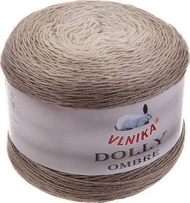250g Dolly Ombre Farbverlaufsgarn Bobbel Strickgarn Häkelgarn Beigetöne