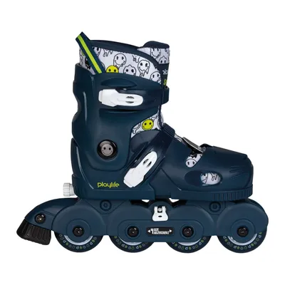 Zdjęcie produktu dla Playlife Smile Boys łyżworolki junior ciemnoniebieskie rozmiar 26-29