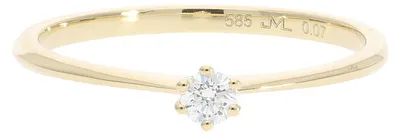 Produktbild von JuwelmaLux Ring Gold 585 mit Brillant JL10-07-0419 Größe 56