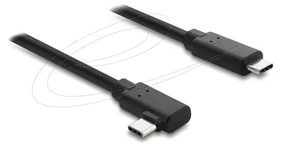 Produktbild von DeLOCK 87241, 7,5 m, USB C, USB C, USB 2.0, 10 Gbit/s, Schwarz