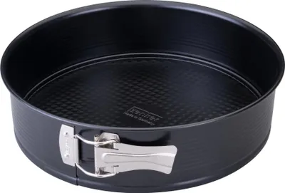 Image de Moule à charnière Zenker à fond plat Perfect Black, Ø 26 cm Moule de haute qualité pour gâteaux et tartes