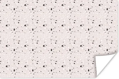Produktbild von MuchoWow® Poster Muster - Terazzo - Textur 60x40 cm - Schlafzimmerdekoration