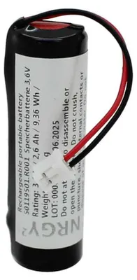 Produktbild von Speicherbatterie 3,6V - 2600 mAh