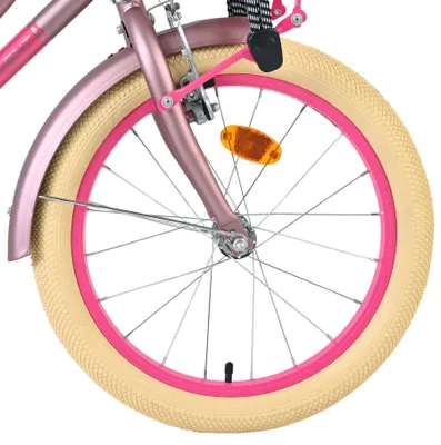 Immagine prodotto di Bicicletta per bambini Volare Excellent - ragazze - 18 pollici - rosa opaco