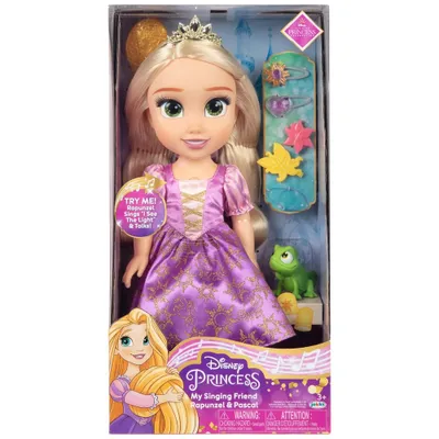 Obrázek produktu pro DISNEY PRINCESSES – Hudební panenka Rapunzel – 38 cm – JAKKS – 480456