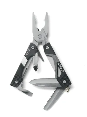 Produktbild von Gerber Vise Mini Tool, Aluminium, Edelstahl, Schwarz, 56,6g