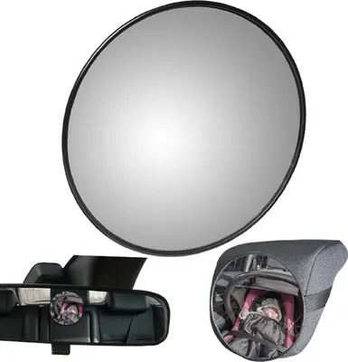 Produktbild von Rückspiegel Innen Baby Spiegel Auto Baby Rücksitzspiegel Kopftstütze Sicherheit