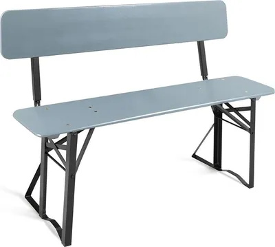 Produktbild von Gartenbank BBB-119, 119 cm, grau