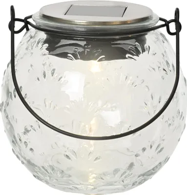 Produktbild von Solar Tischlampe Glas DEKO