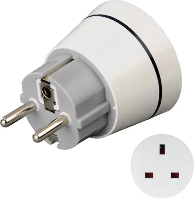 Produktbild von Reiseadapter Typ G, 3-polig, für Geräte aus England, Commonwealth und UK (00223452)