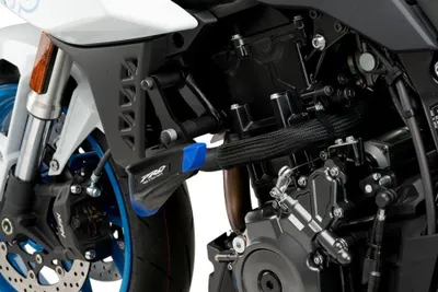 Produktbild von PUIG 21622N Sturzpads PRO 2.0 passend fuer SUZUKI GSX-8S Schwarz