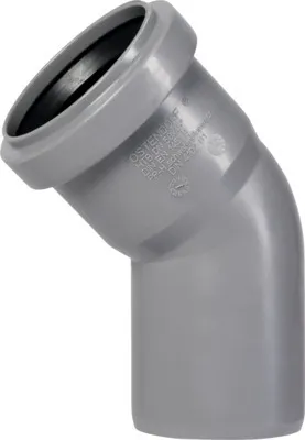 Obrázek produktu pro Koleno 45° pro kanalizační potrubí HT DN 50