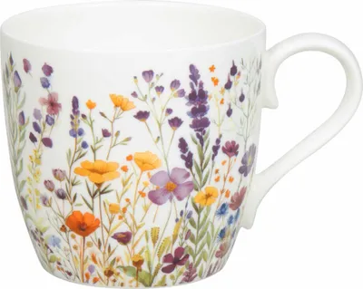 Produktbild von Könitz Becher Blumenwiese, Tasse, Bone China, Bunt, 425 ml, 11 2 057 2954