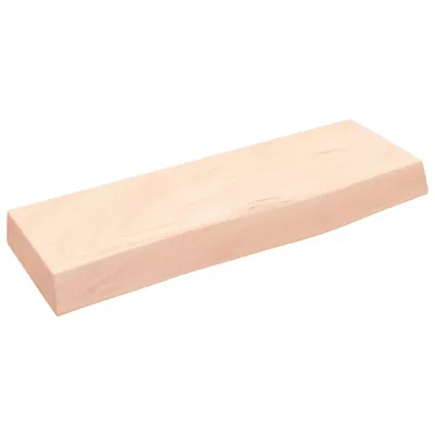 Produktbild von vidaXL Wandregal 60x20x6 cm Massivholz Eiche Unbehandelt