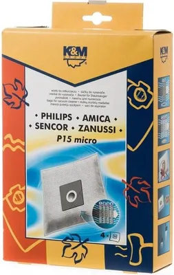 Immagine prodotto di K&M Vacuum bags 4 pcs. P15 / micro
