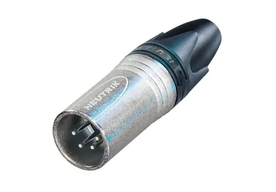 Produktbild von Neutrik NC4MXX, XLR, Schwarz, Silber