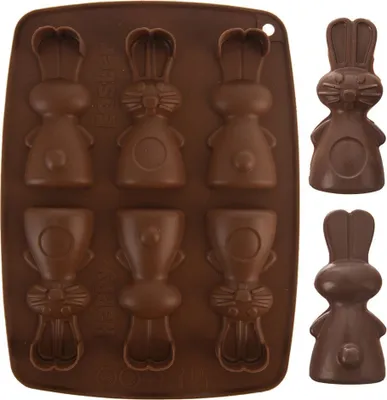 Immagine prodotto di Stampo in silicone Stampo natalizio Pasquale Coniglietto Coniglietti Coniglietto
