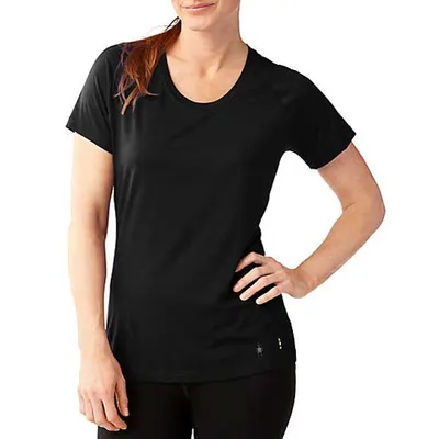 Immagine prodotto di Smartwool - Maglia intima da donna in Lana a maniche corte, 15", nera, taglia S