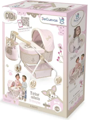 Produktbild von DeCuevas 86043 My First Doll Kinderwagen mit Rucksack DIDI