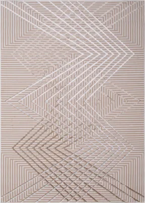 Image de Tapis Crystal Moderne Beige Salon 300 x 400 cm