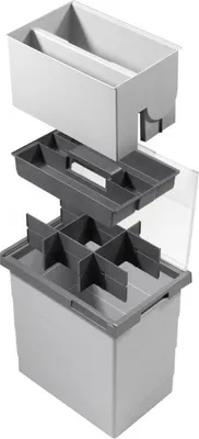 Image de Hailo SafetyKit 3112291 Support de seau avec équerre de fixation et couverture anti-feu