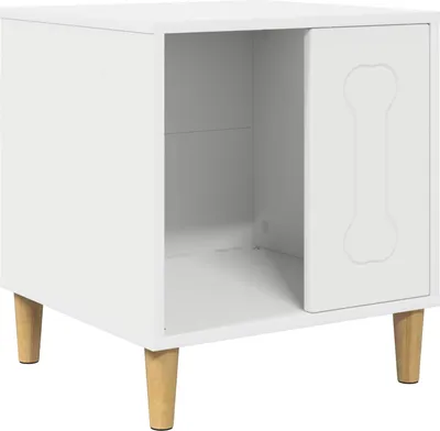 Immagine prodotto di Cuccia per cani Bianco 44 x 42 x 49 cm Legno multistrato