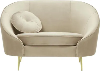 Zdjęcie produktu dla Fotel Kooper-Velluto 2-Standard piping-gold metal
