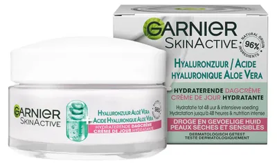 Produktbild von Garnier skinactive Dagcrème - Hyaluronzuur Aloë Vera Hydraterende 50ML