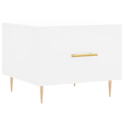 Produktbild von vidaXL Couchtisch Weiß 50x50x40 cm Holzwerkstoff