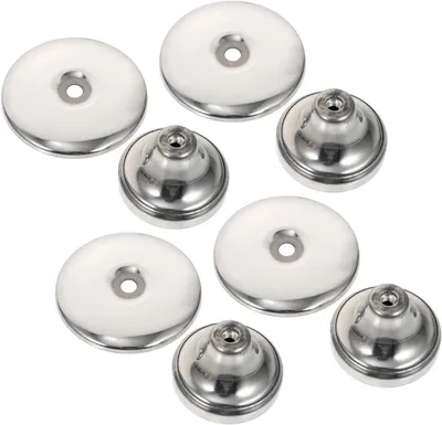 Produktbild von Edelstahlknöpfe für Deckelgriffe, ergonomisches Design