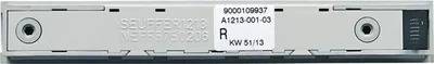 Produktbild von easyPART passend für BOSCH Bedieneinheit 00498326 für Dunstabzugshaube | Steuerung, Bedienfeld, Schalterpanel